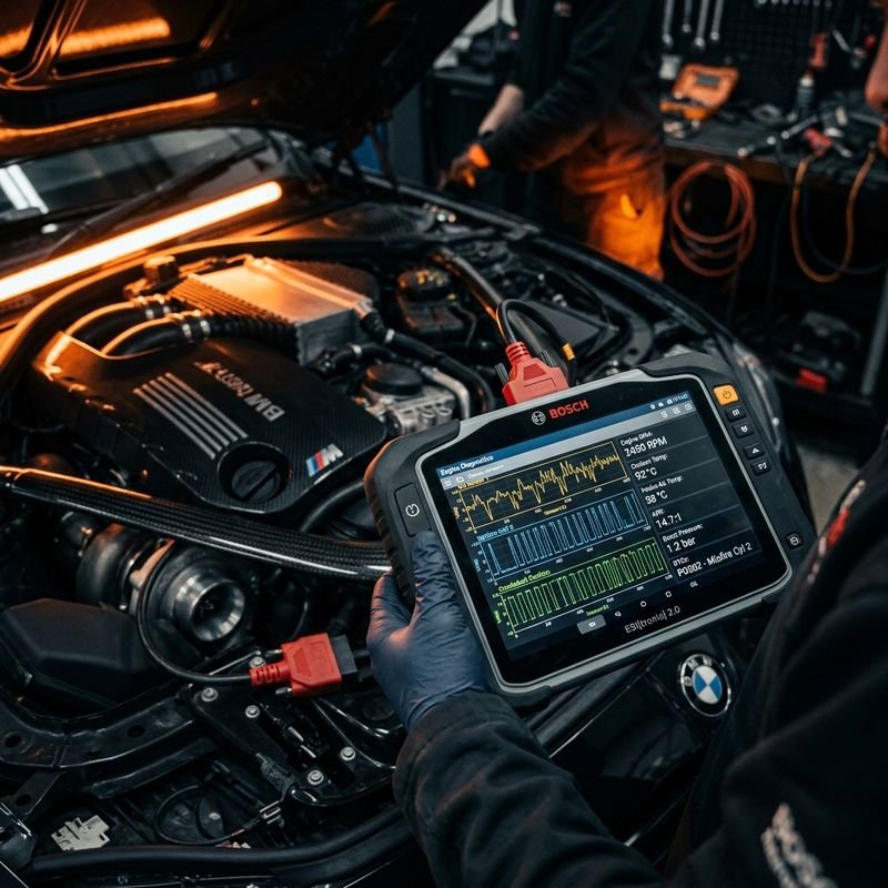 Diagnóstico computadorizado do sistema de injeção eletrônica automotiva em Curitiba